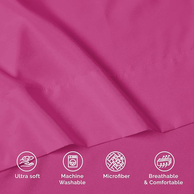 Luxury Flat Sheet on Amazon Elegant Comfort Wrinkle-Free 1500 Premier Hotel - Image 7
