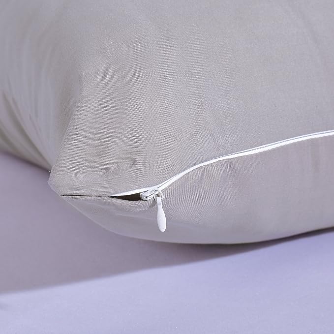 EVOLIVE Body Pillow Cover 21"x54", Ultra Soft Microfiber Pillowcase - Image 5
