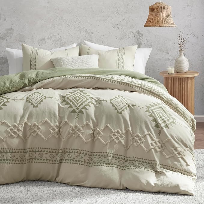 Oli Anderson Boho Duvet Cover Set King Size, Durable and Super Soft Duvet Covers by OliAnderson