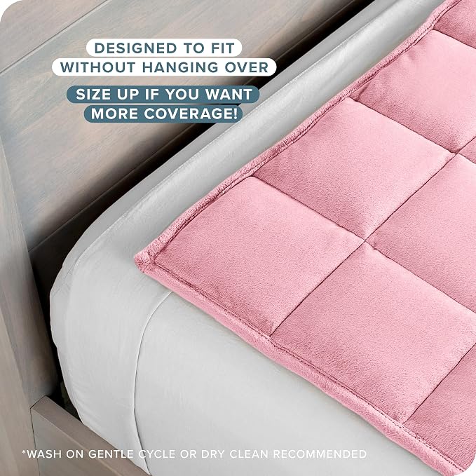 Bare Home Weighted Blanket Queen Size 17lb - Image 3