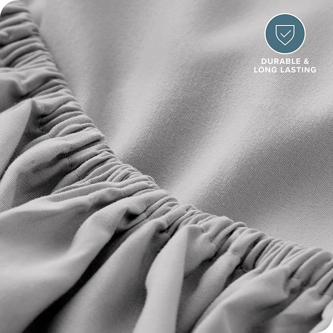 Bare Home Fitted Bottom Sheet California King Size - Image 5