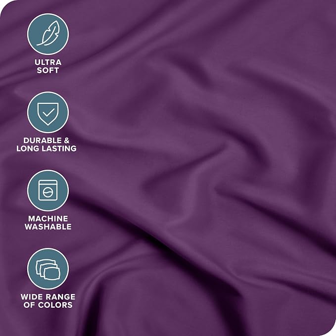 Bare Home 2-Pack Fitted Bottom Sheets Queen - Image 2
