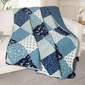 Exclusivo Mezcla 50"x 60" Quilted Throw Blanket- Microfiber Quilt Throw by ExclusivoMezcla