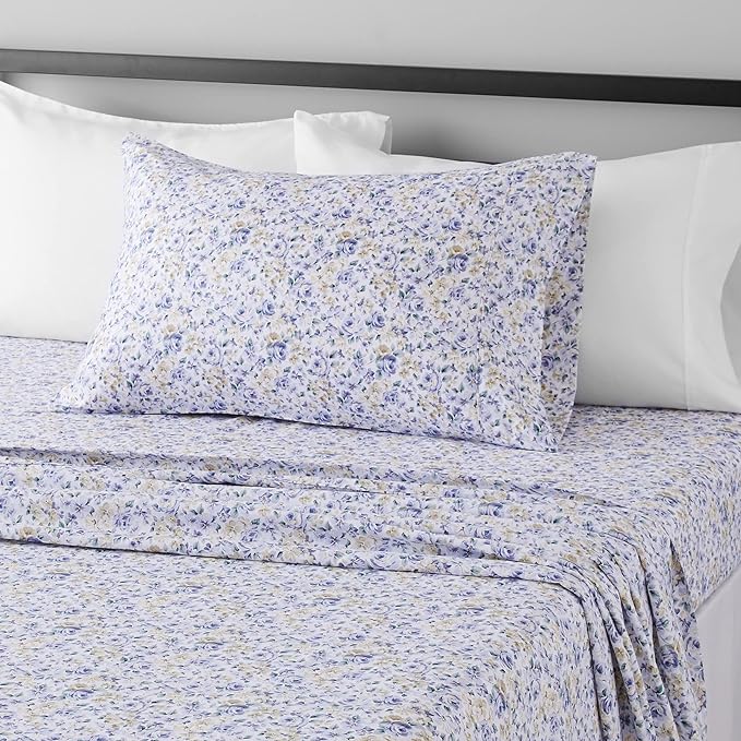 Amazon Basics Lightweight Super Soft Easy Care Wrinkle Free Breathable Brushed by AmazonBasics