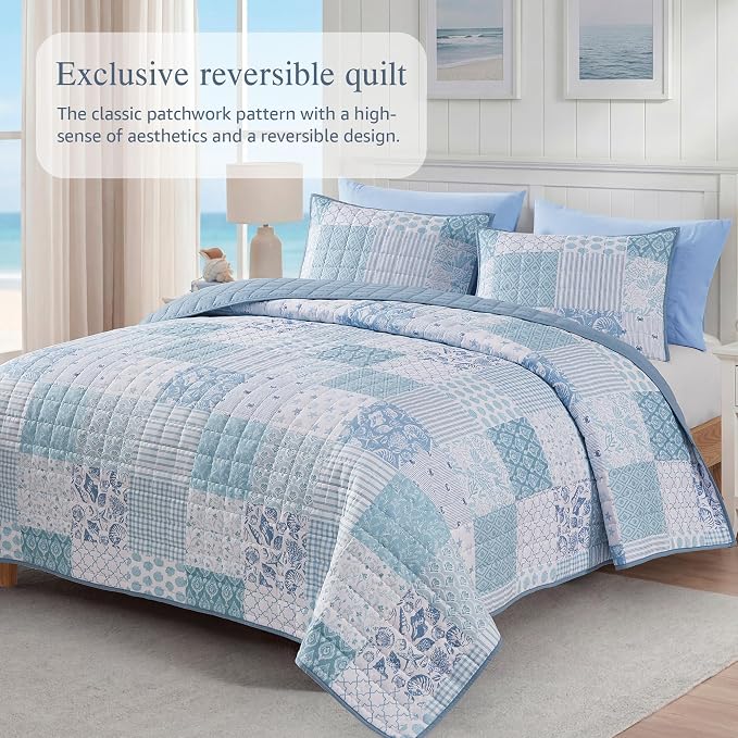 CASAAGUSTO Queen Quilt Set - Image 2