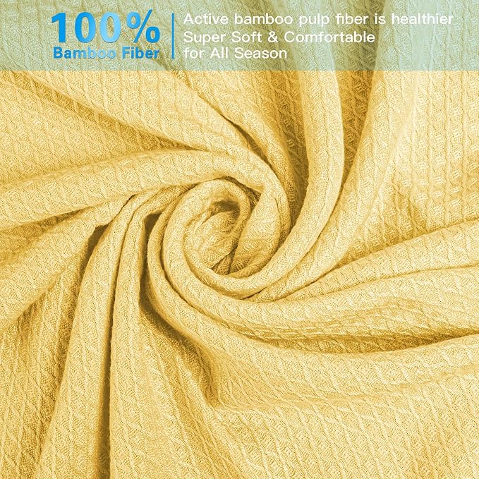 AmyHomie Cooling Blanket, 100% Rayon Derived from Bamboo, Cool Summer Blanket - Image 5
