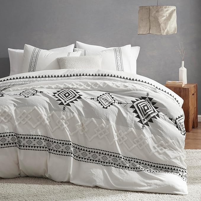 Oli Anderson Boho Duvet Cover Set Twin Size, Durable and Super Soft Duvet Covers by OliAnderson