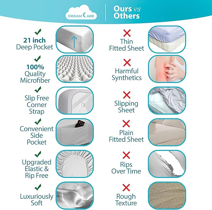 DREAMCARE Twin XL Sheet Sets - Image 2