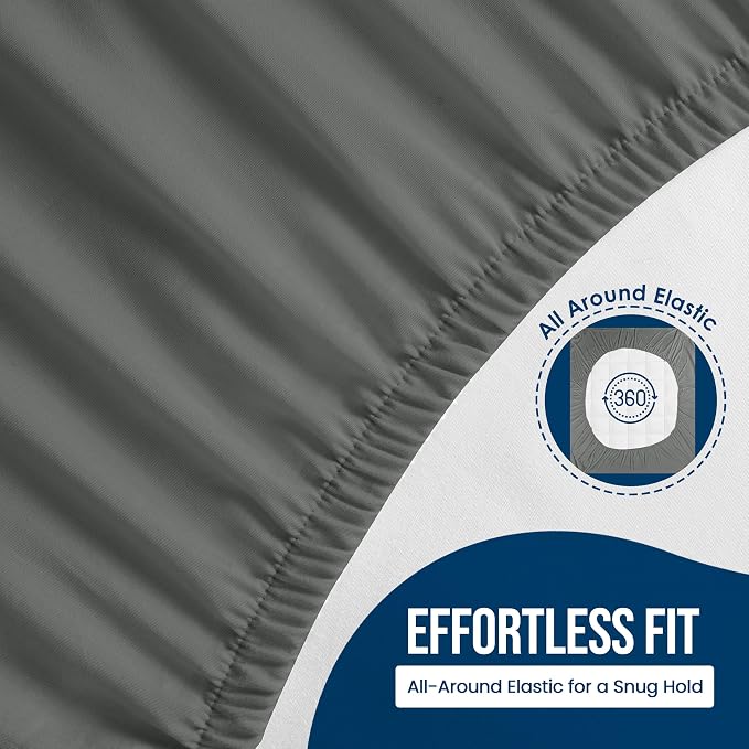 Queen Size Mattress Protector Waterproof, Premium 200 GSM Terry Mattress Cover - Image 4
