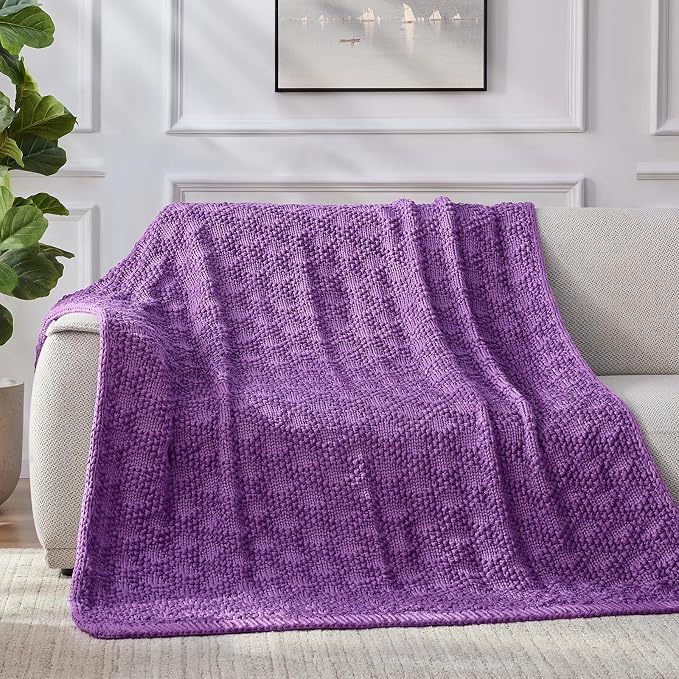 Anysay Knitted Weighted Blanket - Image 6