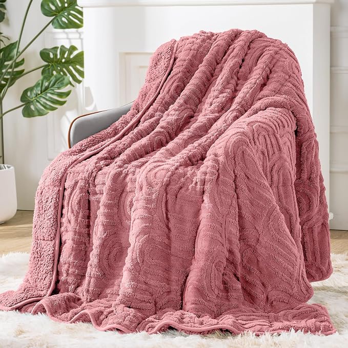 Sherpa Fleece Adult Weighted Blanket Great by EazfyPro