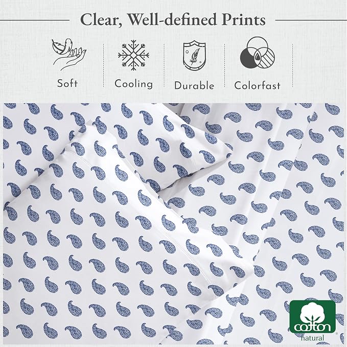 California Design Den Printed Twin XL Sheet Sets - Image 3