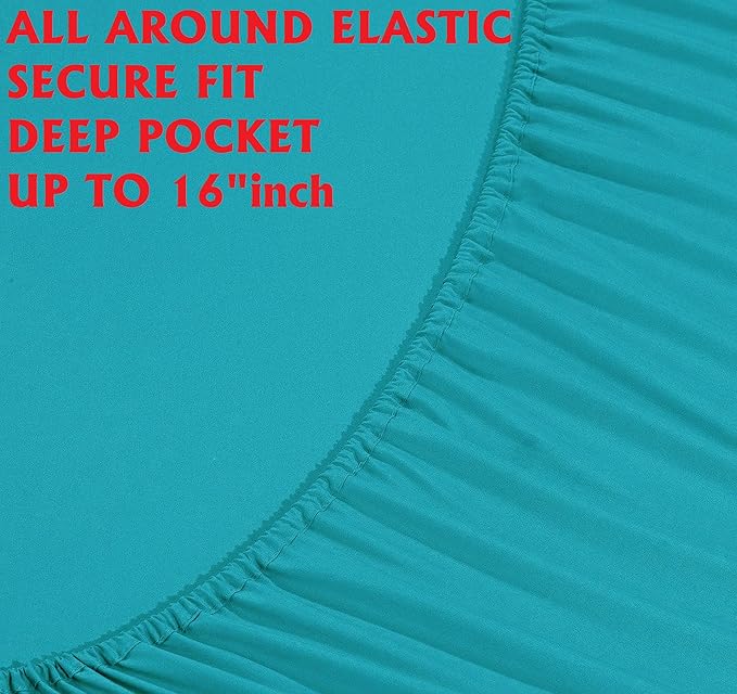 Elegant Comfort Luxury Soft Bed Sheets 1500 Premium Hotel Quality Microfiber - Image 4