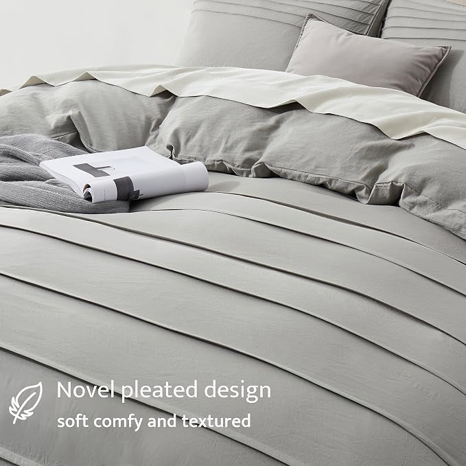 Oli Anderson Light Grey Duvet Cover Size - Image 3