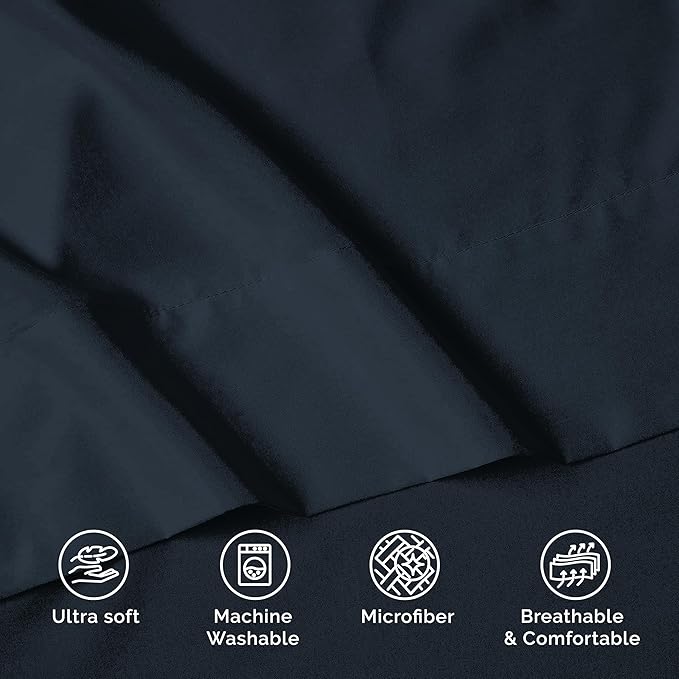 Luxury Flat Sheet on Amazon Elegant Comfort Wrinkle-Free 1500 Premier Hotel - Image 7
