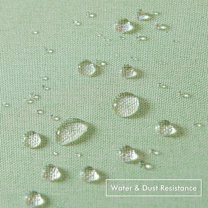 MIULEE Pack of 2 Decorative Outdoor Solid Waterproof Throw Pillow Covers Spring - Image 4