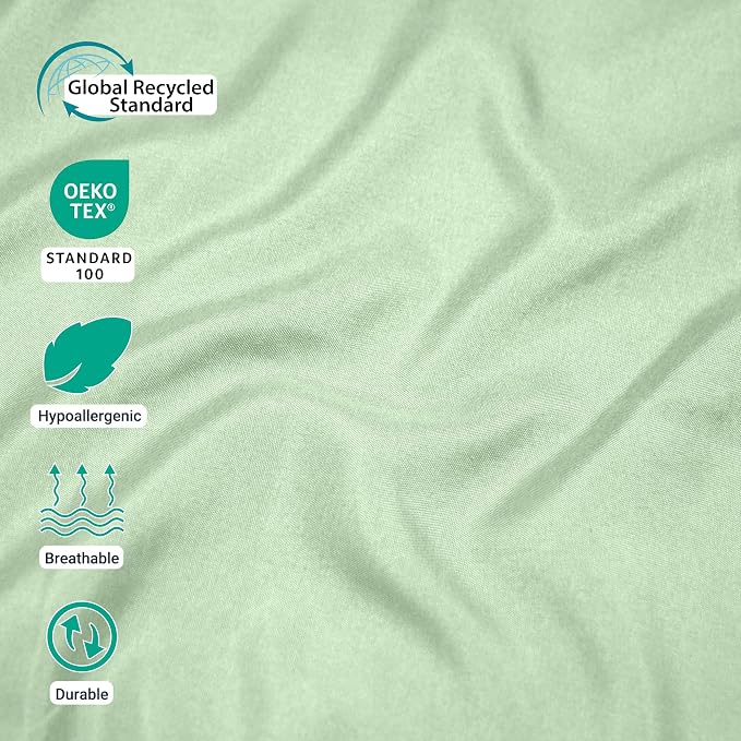 ZPECC Pillow Cases Standard Size Set of 12, 20x26 Envelope Closure Pillowcases - Image 3
