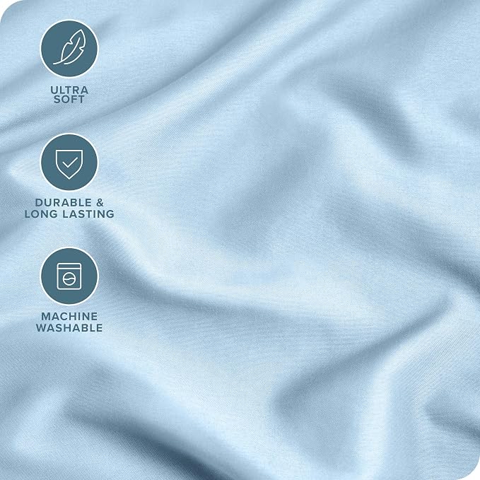 Bare Home Microfiber King Pillowcase Set of 4 - Image 4