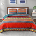 Exclusivo Mezcla Reversible Boho Quilts Queen Size by ExclusivoMezcla