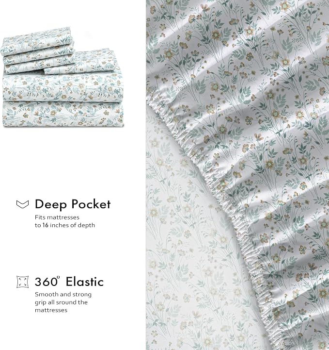RUVANTI 6 Pcs Cotton Sheets - Image 7
