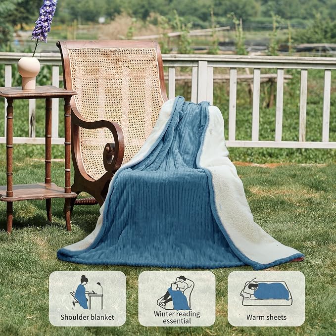 Texciting Heated Blanket Electric Throw 50”X60”-Heating Blanket - Image 4