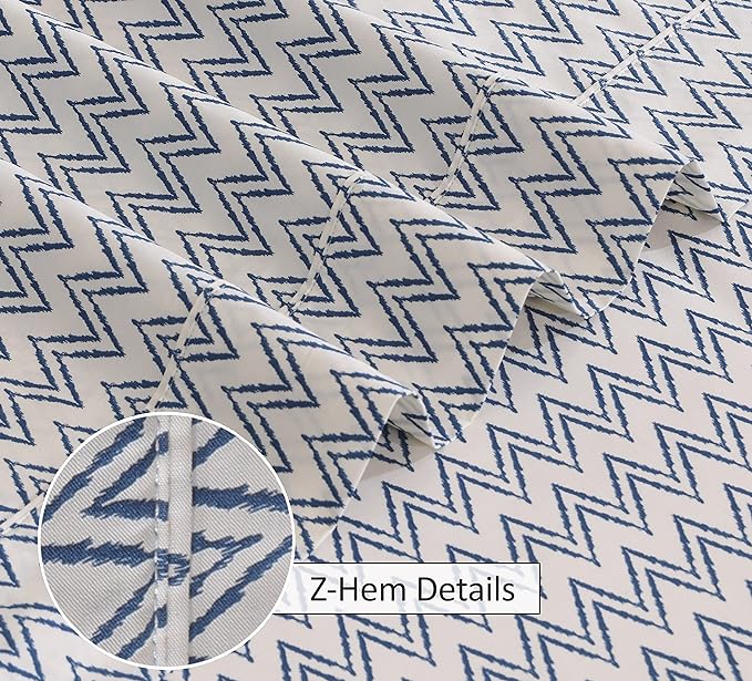 RUVANTI 100% Cotton Sheets – Twin Size Percale Bedding, Cooling & Breathable - Image 4