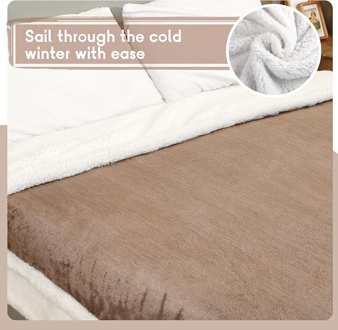 Heated Blanket Electric Throw Size 50''x60'' - Image 8