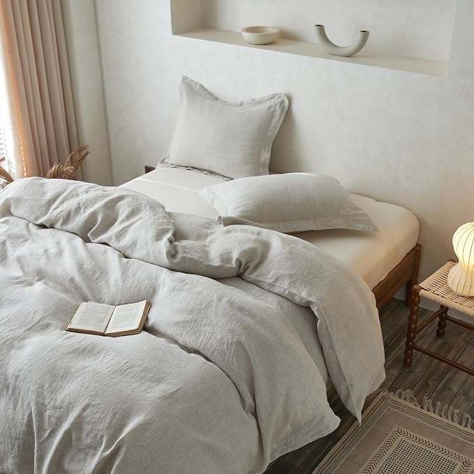 Simple&Opulence 100% Linen Duvet Cover Set - Image 7