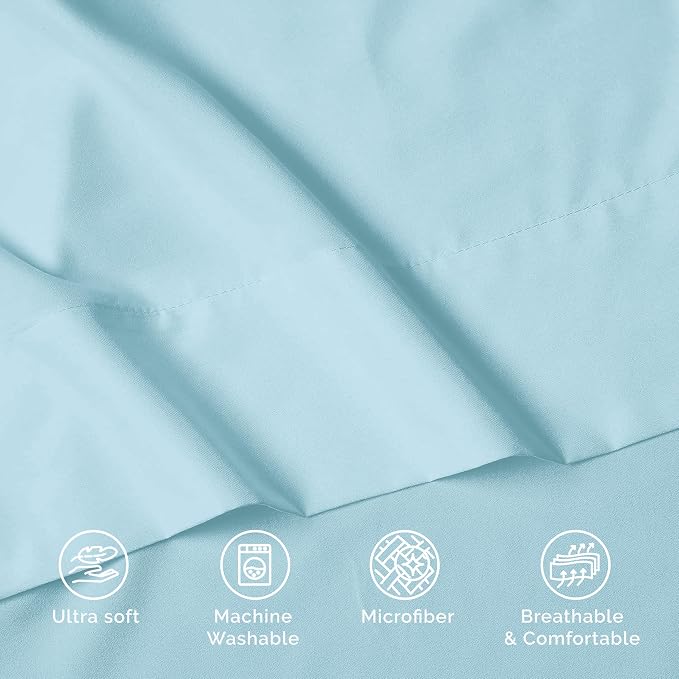 Luxury Flat Sheet on Amazon Elegant Comfort Wrinkle-Free 1500 Premier Hotel - Image 7