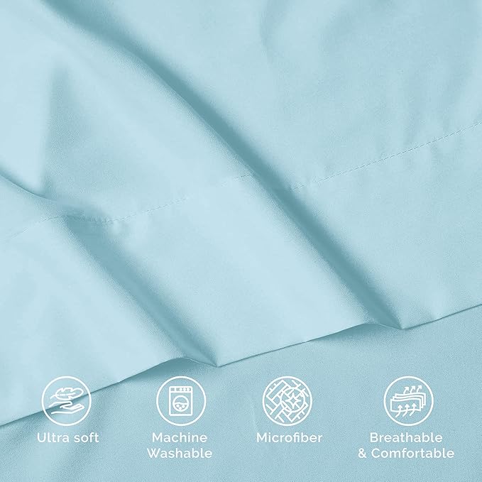 Luxury Flat Sheet on Amazon Elegant Comfort Wrinkle-Free 1500 Premier Hotel - Image 7