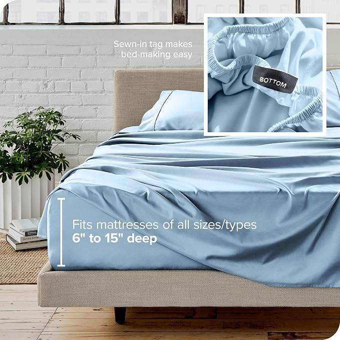 Bare Home Full XL Sheet Set - Image 5