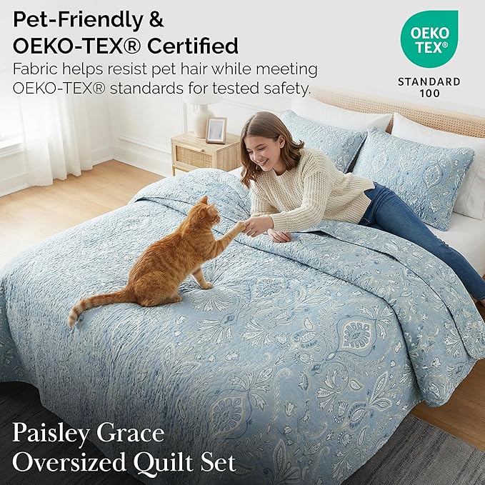Southshore Fine Living, Inc. Twin XL Comforter Quilt Set, Dorm Bedding - Image 5