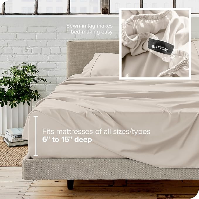 Bare Home Twin XL Sheet Set - Image 5