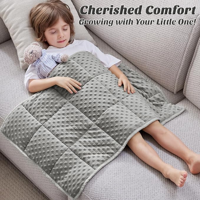 anfie Weighted Blanket Kids Weighted Blanket Cooling Blanket - Image 2