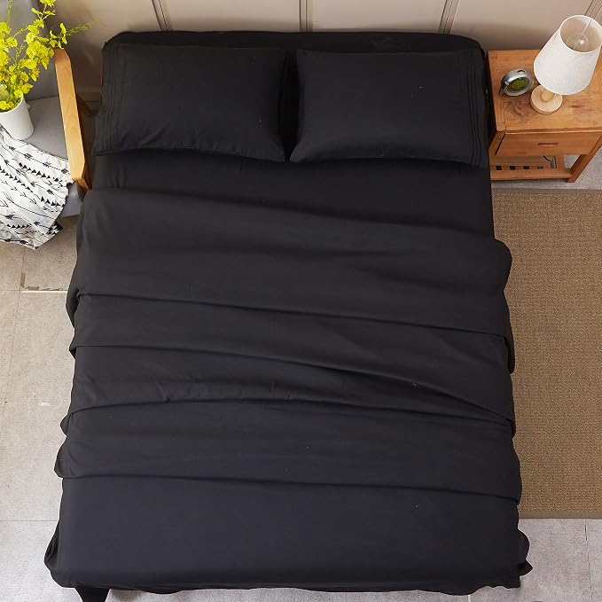 SONORO KATE Bed Sheet Set Super Soft Microfiber 1800 Thread Count Luxury - Image 9