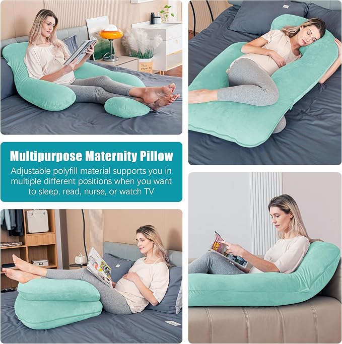 Cute Castle Pregnancy Pillows, Soft U-Shape Maternity Pillow - Image 7