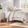 Greenland Home Antique Rose 100% Cotton Heirloom-Quality Quilt Set, 5-Piece by GreenlandHome
