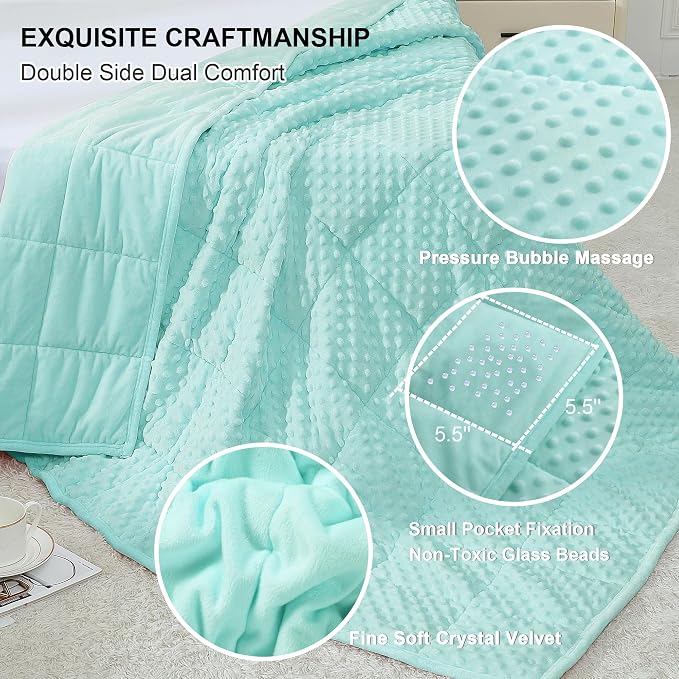 Alomidds Weighted Blanket, Heavy Blankets - Image 2