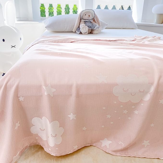 AmyHomie Cooling Blanket for Kids, Soft Comfy Summer Throw Blanket for Hot by AmyHomie