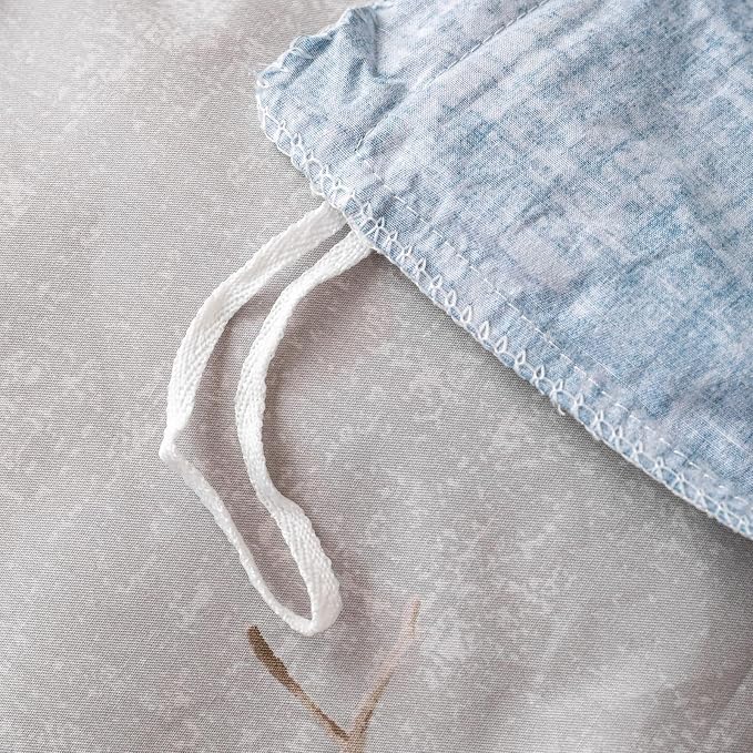OAITE Duvet Cover Set, 100% Cotton Comforter Cover - Image 8