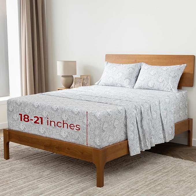 Mellanni Extra Deep King Sheets by Mellanni