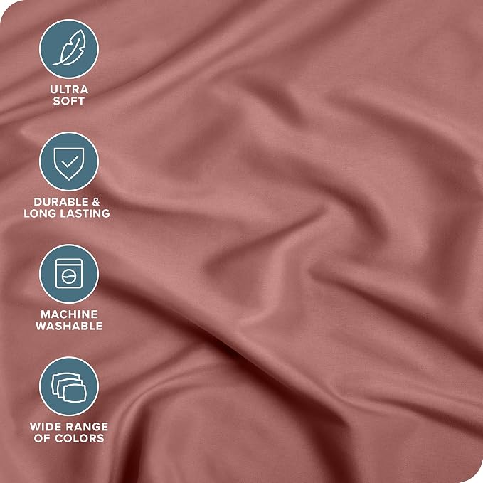 Bare Home Fitted Bottom Sheet Queen Size - Image 2