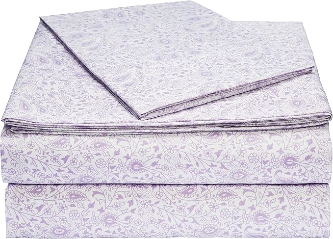 Amazon Basics Lightweight Super Soft Easy Care Microfiber 3-Piece Bed Sheet Set by AmazonBasics