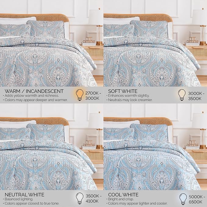 Southshore Fine Living, Inc. Full/Queen Quilt Bedding Set, Paisley Full Size - Image 8