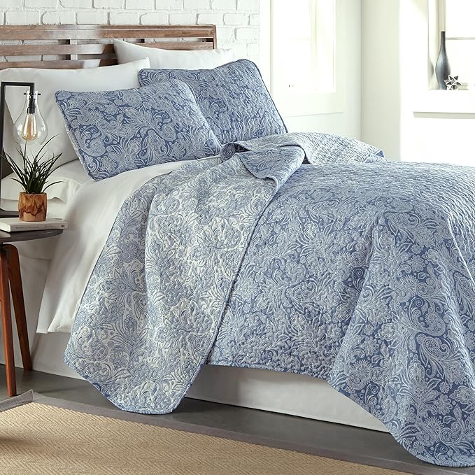 Southshore Fine Living, Inc. Extra Large King Size Quilts, Paisley Quilt by SouthshoreFineLivingInc