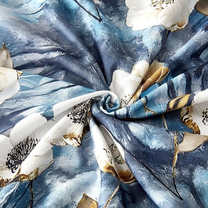 Cupocupa Duvet Cover King Size Set Boho Floral Pattern King Duvet Cover Set - Image 8
