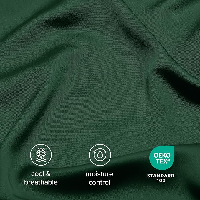 Bare Home 100% Rayon Made from Bamboo Luxury Body Size Cooling Pillowcase - Image 6