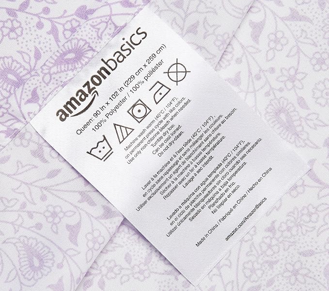 Amazon Basics Lightweight Super Soft Easy Care Microfiber 3-Piece Bed Sheet Set - Image 4