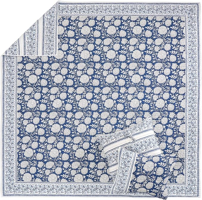 Levtex Home Adare Denim Reversible Twin/Twin XL Quilt Set - Image 6