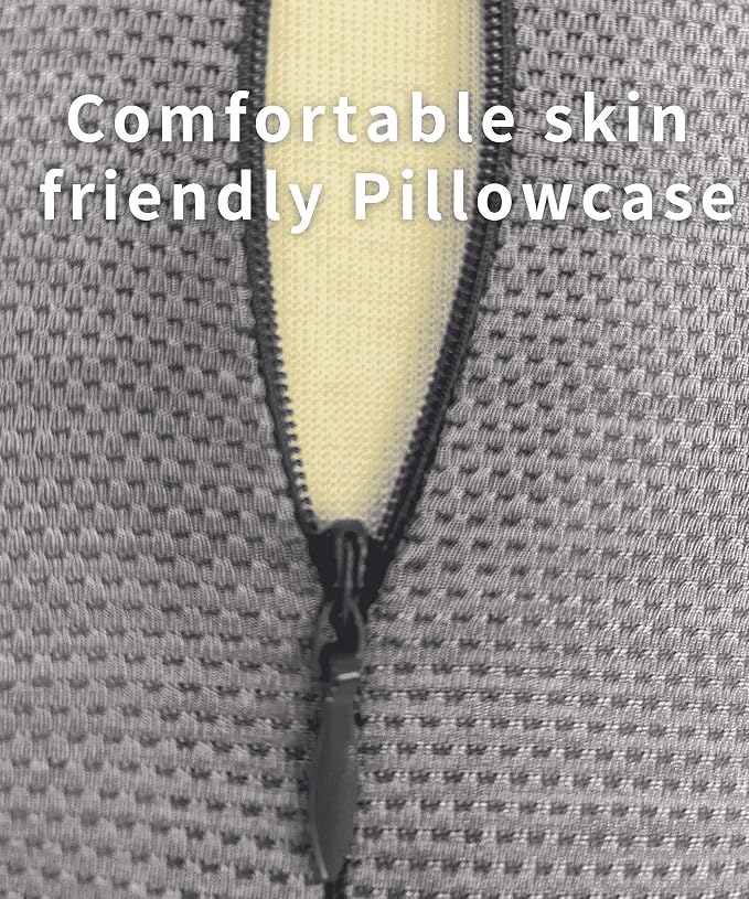 Bespilow Small Neck Roll Pillow, Say Goodbye to Neck Pain, Cervical Memory Foam - Image 6